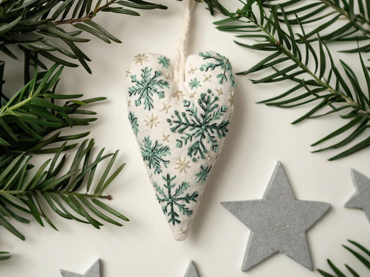 DIY Embroidery Christmas Ornament Kits Christmas Tree Hanging Ornament