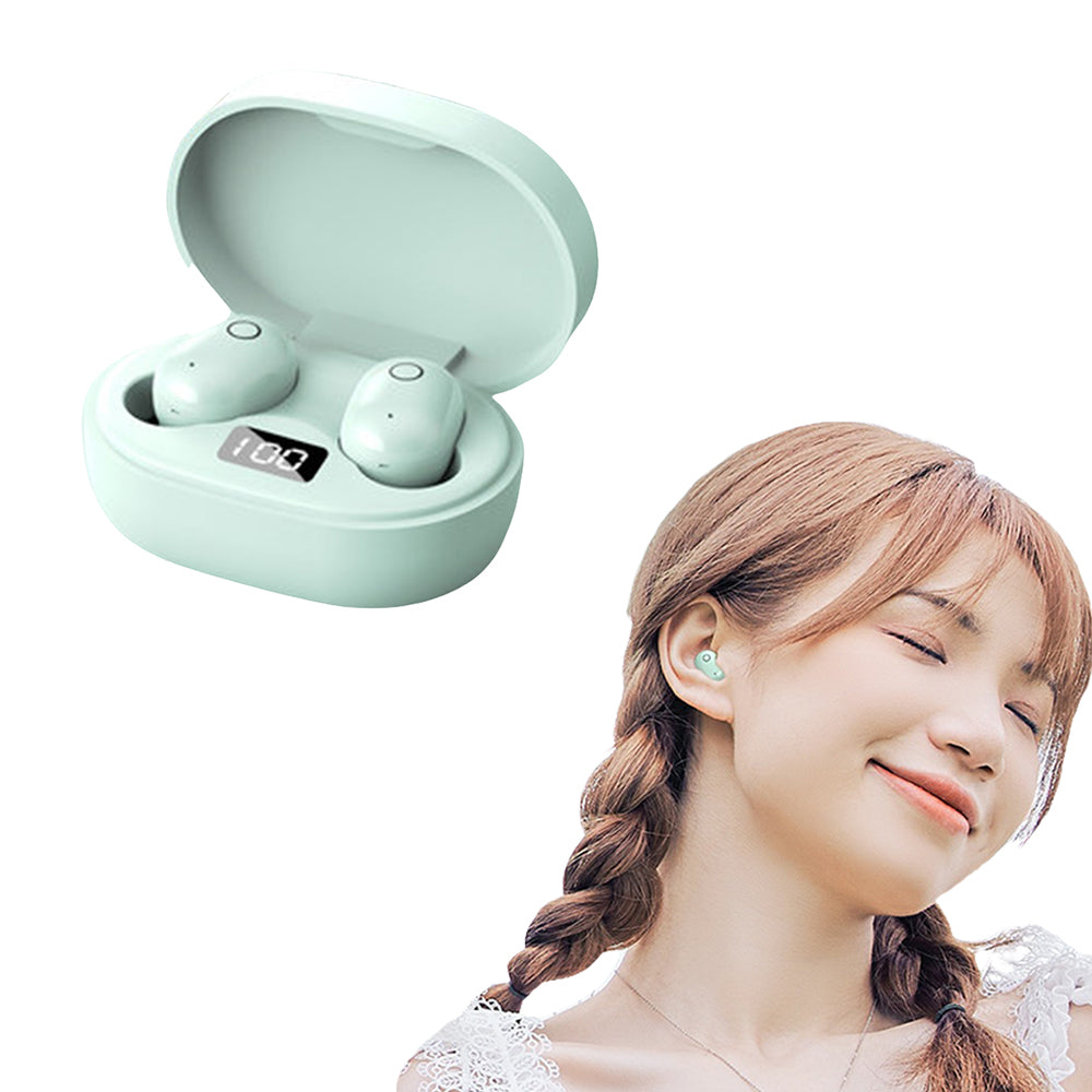 Wireless Bluetooth Earbuds with LED Display Touch Control and Charging Case