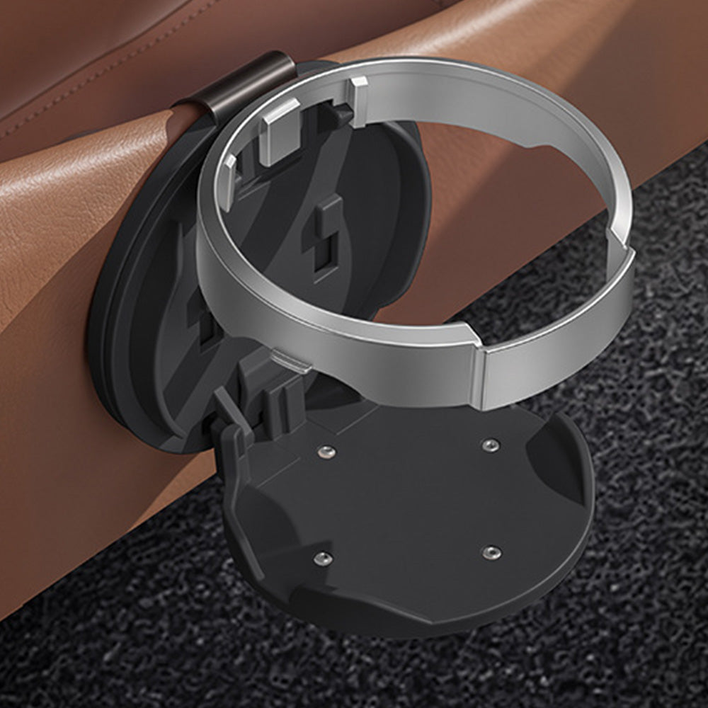Adjustable Folding Car Door Cup Holder Clip-On Drink Organizer