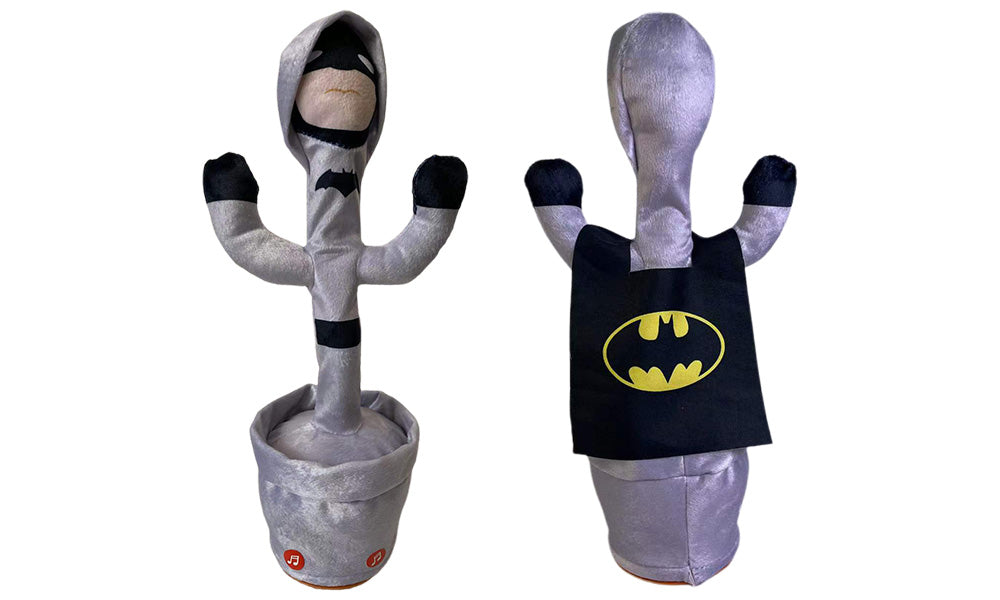Dancing Superhero Inspired Cactus Plush Toy