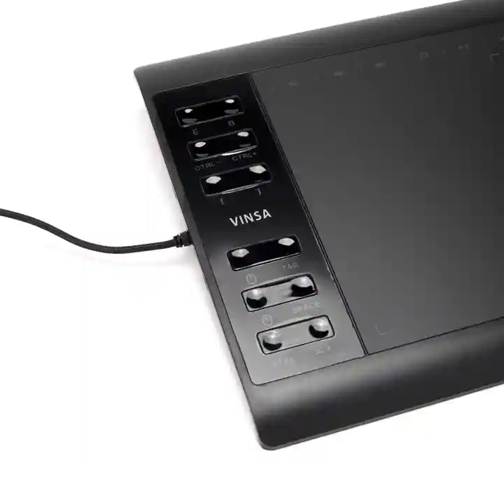 1060 Plus Digital Graphics Drawing Tablet with Stylus