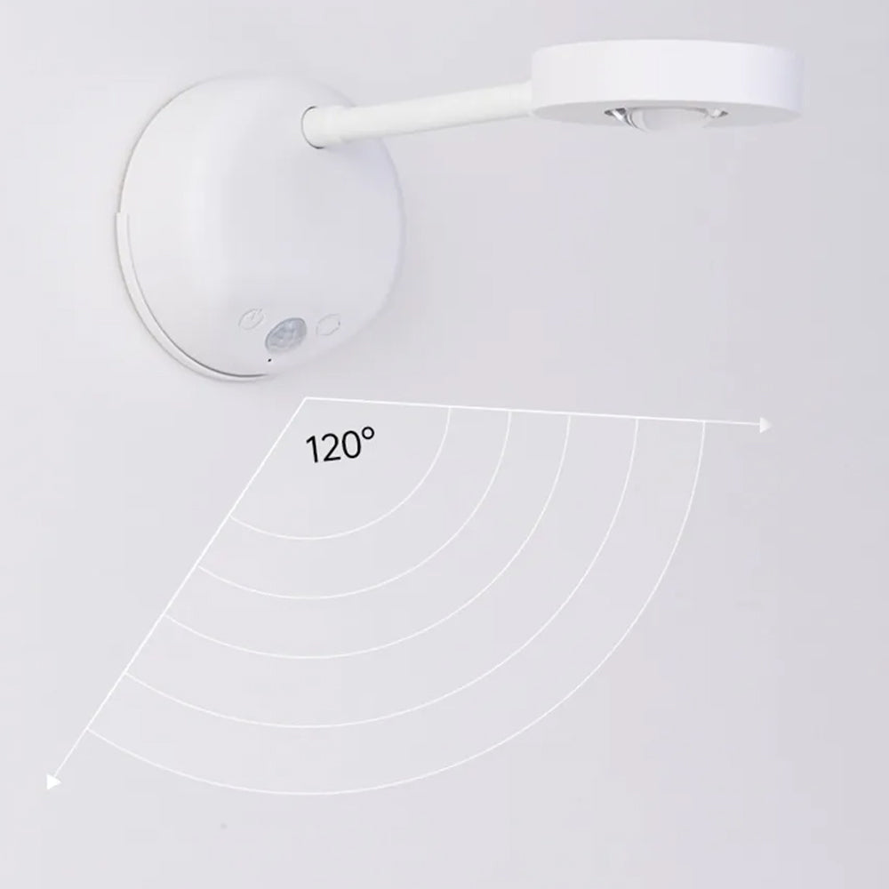 Wireless LED Sensor Wall Sconce USB Rechargeable Night Light