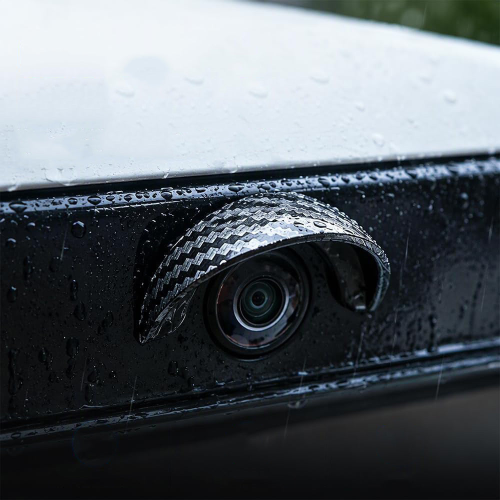 360 Degree HD Car Rear Camera Lens Waterproof Rain Cover Set