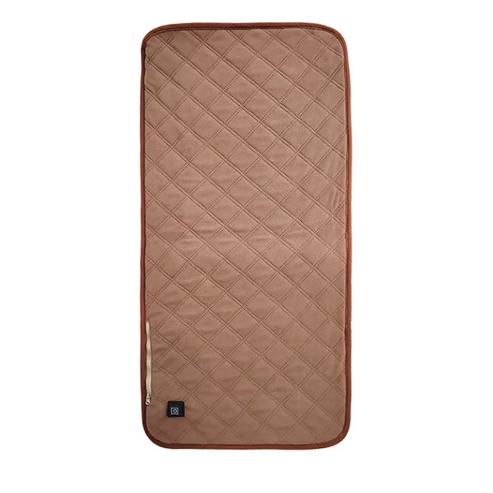 USB Heated Seat Chair Cushion Seat Cushion With 3 Heating Modes-Coffee