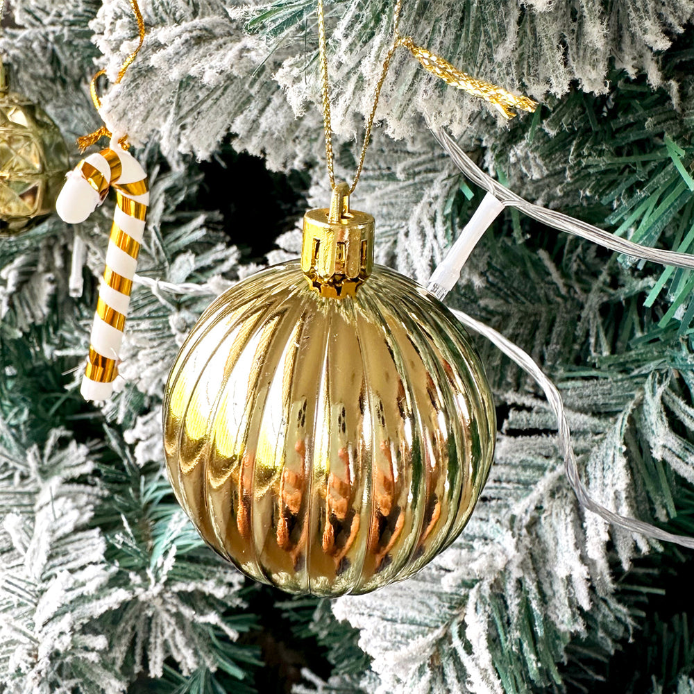 Christmas Ball Ornaments Christmas Tree Decoration-Platinum