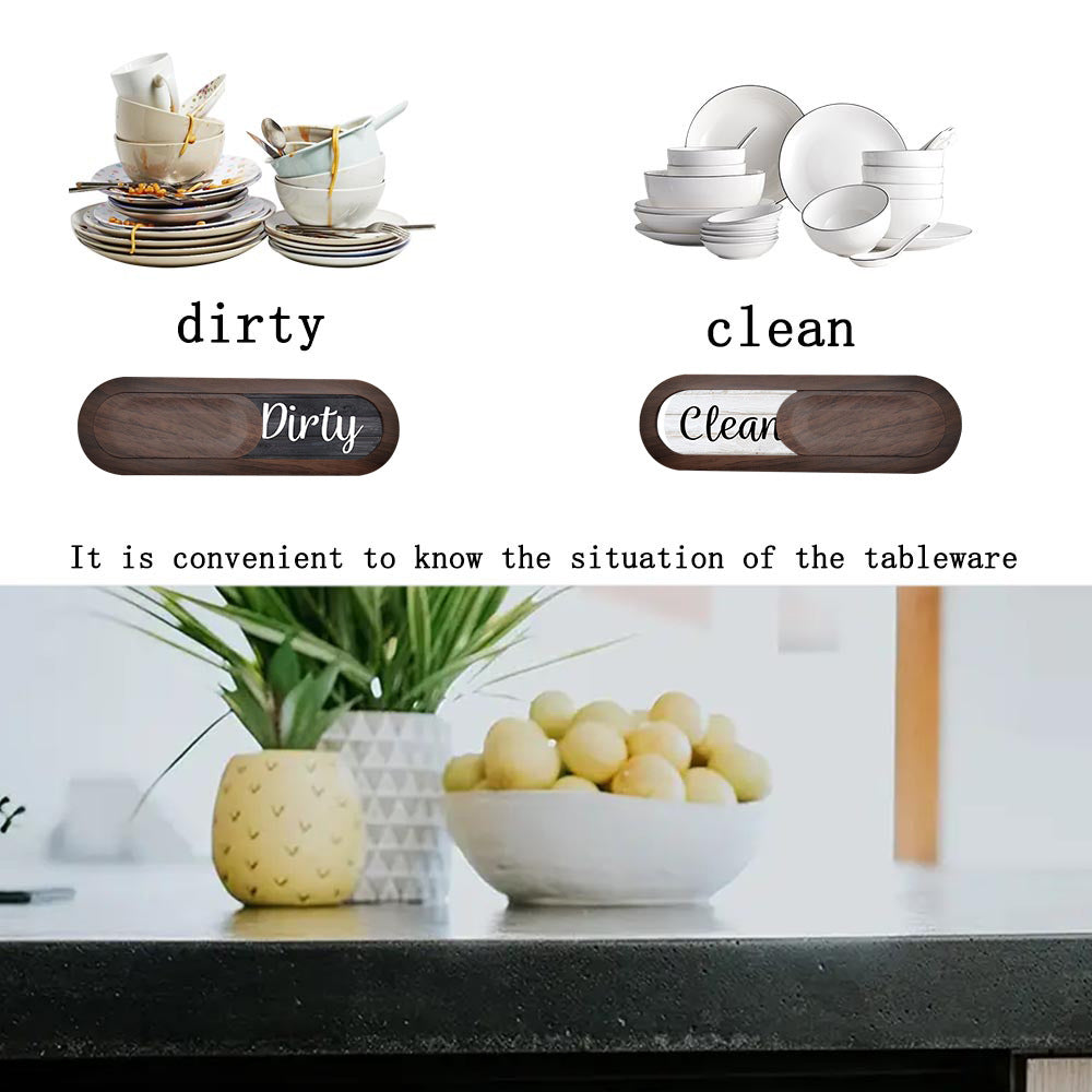 Clean Dishwasher Magnet and Dirty Dishwasher Magnet