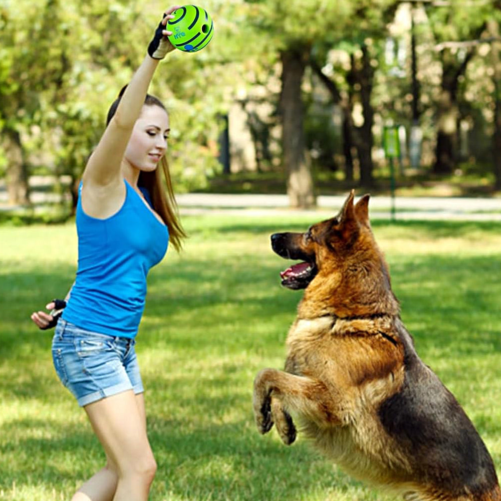 Wobble Wag Giggle Dog Ball Interactive Dog Toy Ball
