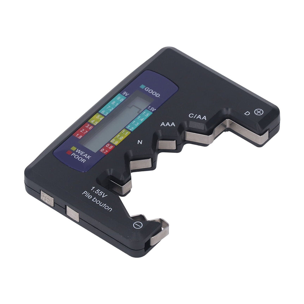 Universal LCD Digital Battery Tester Battery Checker