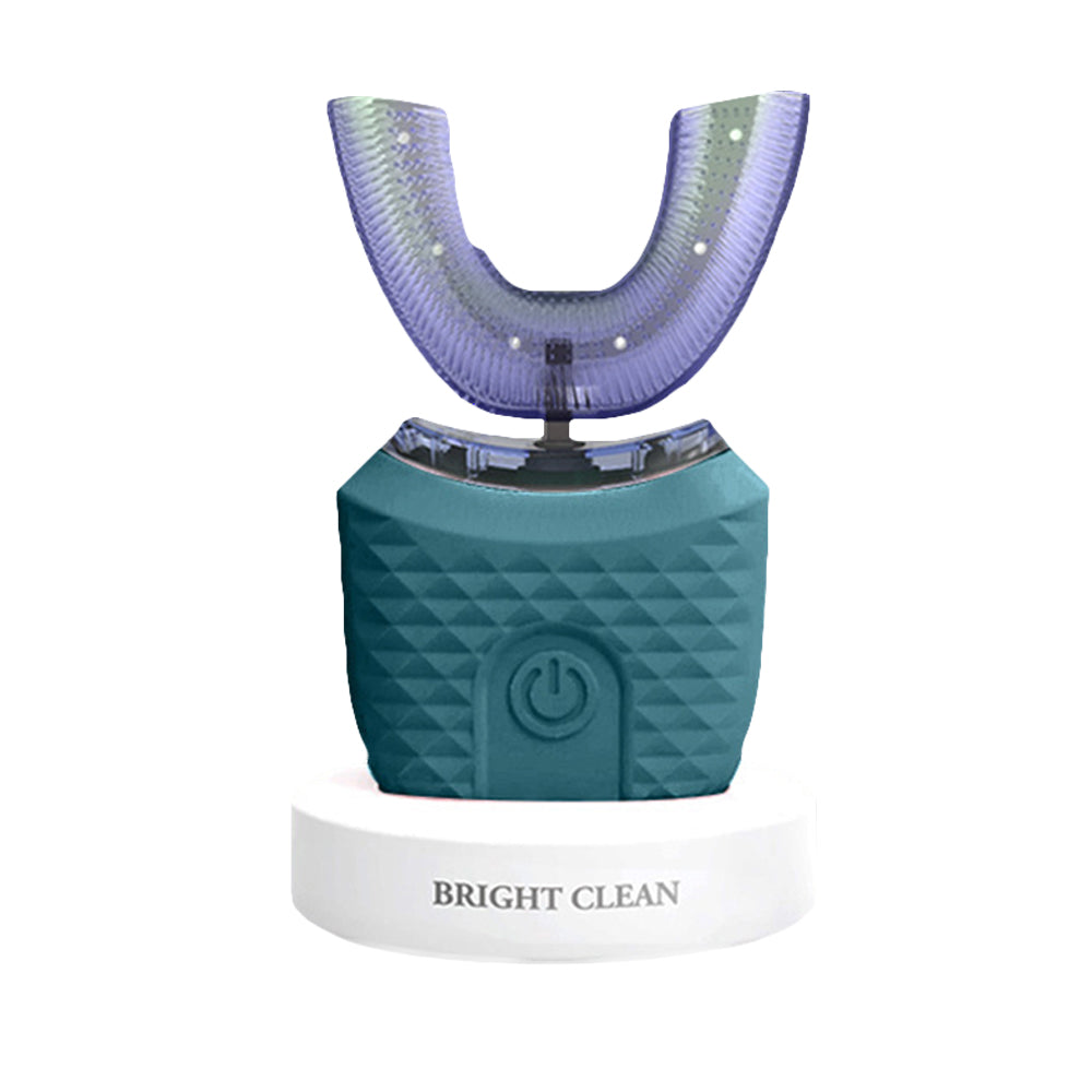U-Shaped Electric Toothbrush Hands-Free Automatic Toothbrush with Charging Base