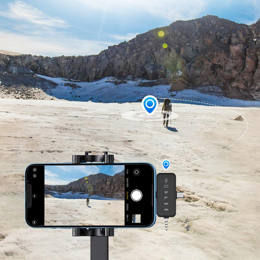 Wireless Lavalier Microphone Set with Noise Reduction