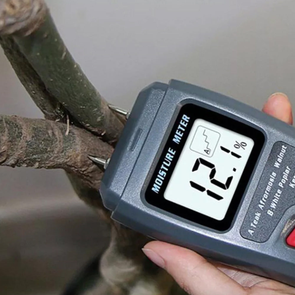 Wood Moisture Meter Digital Moisture Detector Pin-Type Moisture Detector For Wood Paper Firewood