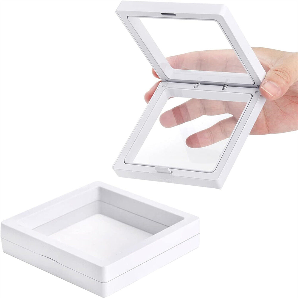 8Pcs 3D Floating Frame Display Cases