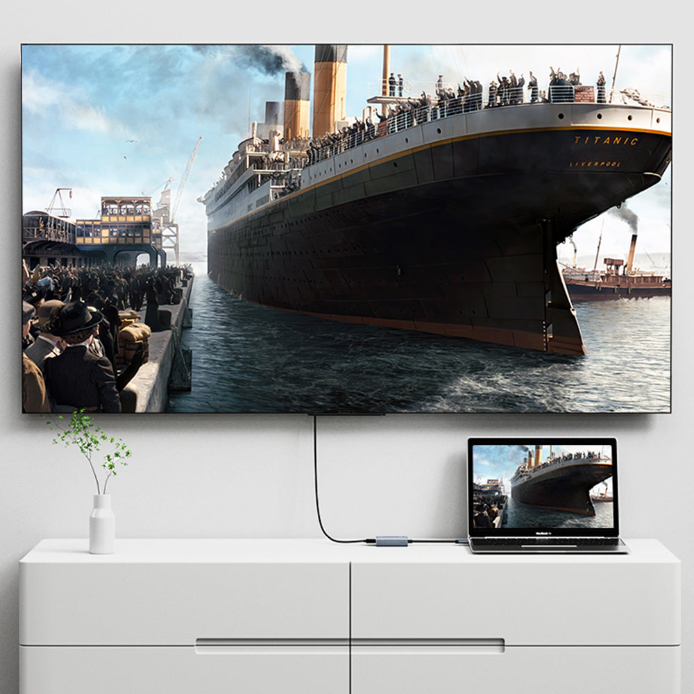 USB 3.0 To HDMI Adapter Multi-Monitor Cable HD Converter Cable For Windows 7 And Above