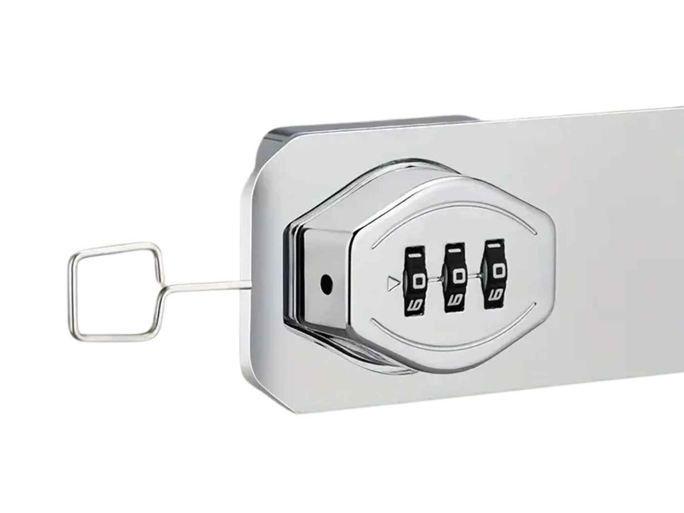 Twist Knob Keyless Cabinet Lock 3-Digit Password Combination Code Latch Lock