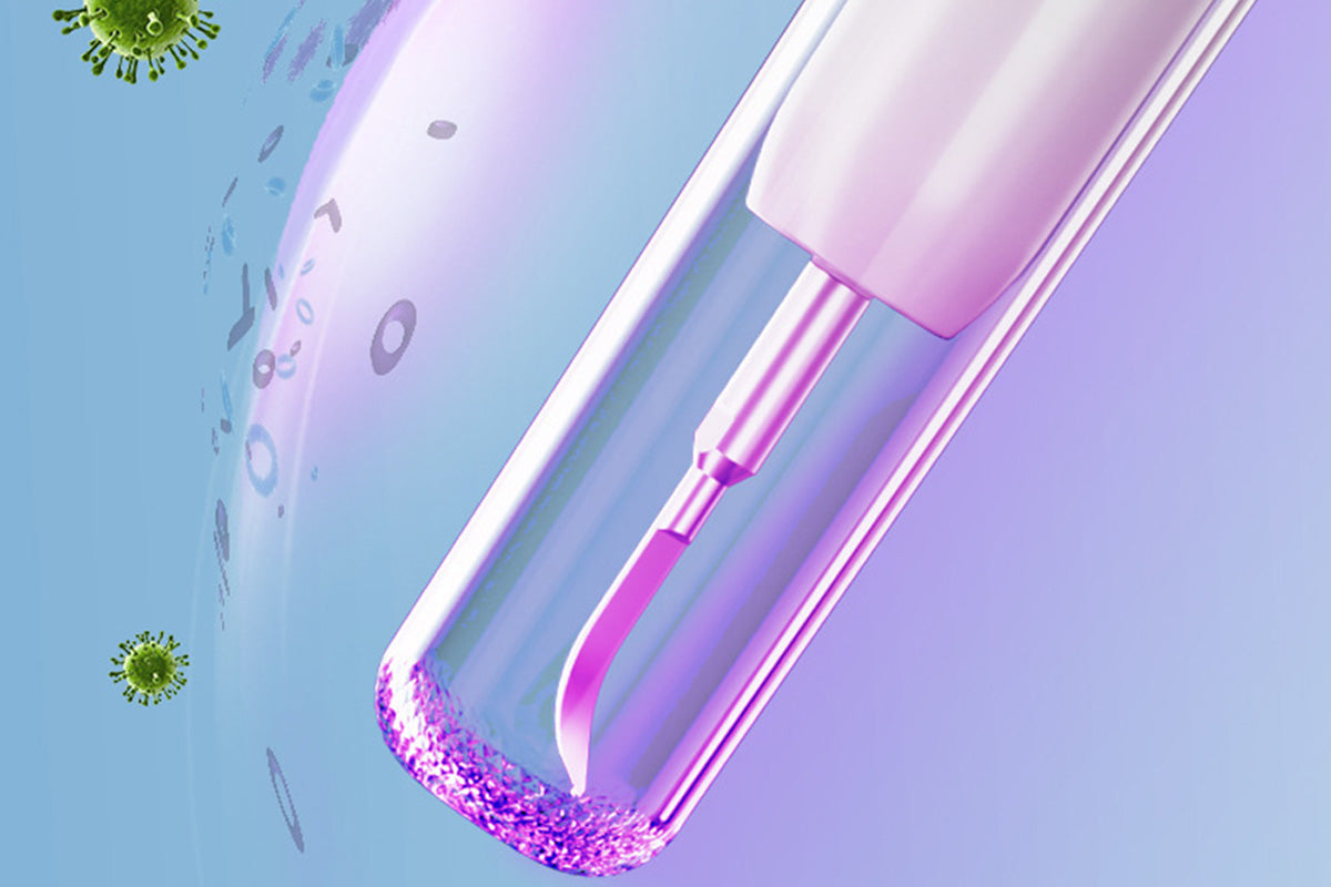 Ultrasonic Dental Cleaner Smart Tartar Remover with UV Care and 5 Cleaning Modes