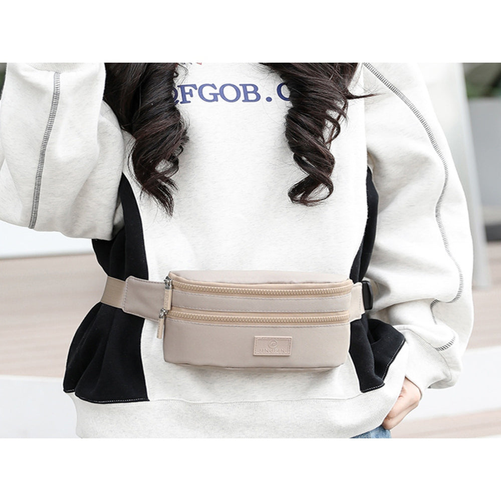 Womens Sport Waist Fanny Bag with Adjustable Belt