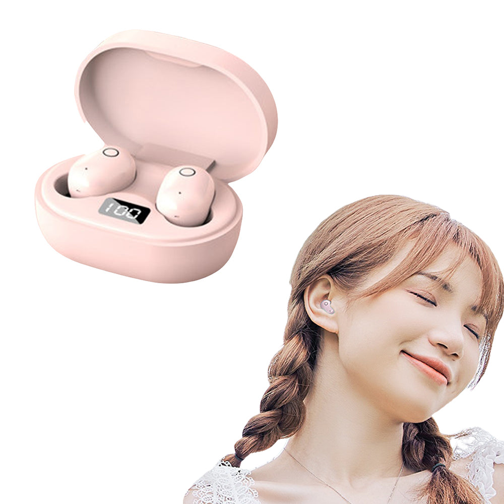 Wireless Bluetooth Earbuds with LED Display Touch Control and Charging Case