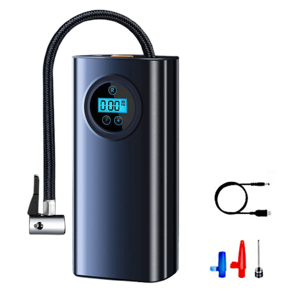 Tire Inflator Air Compressor with Auto Shutoff Pressure Gauge for Car Motorcycle