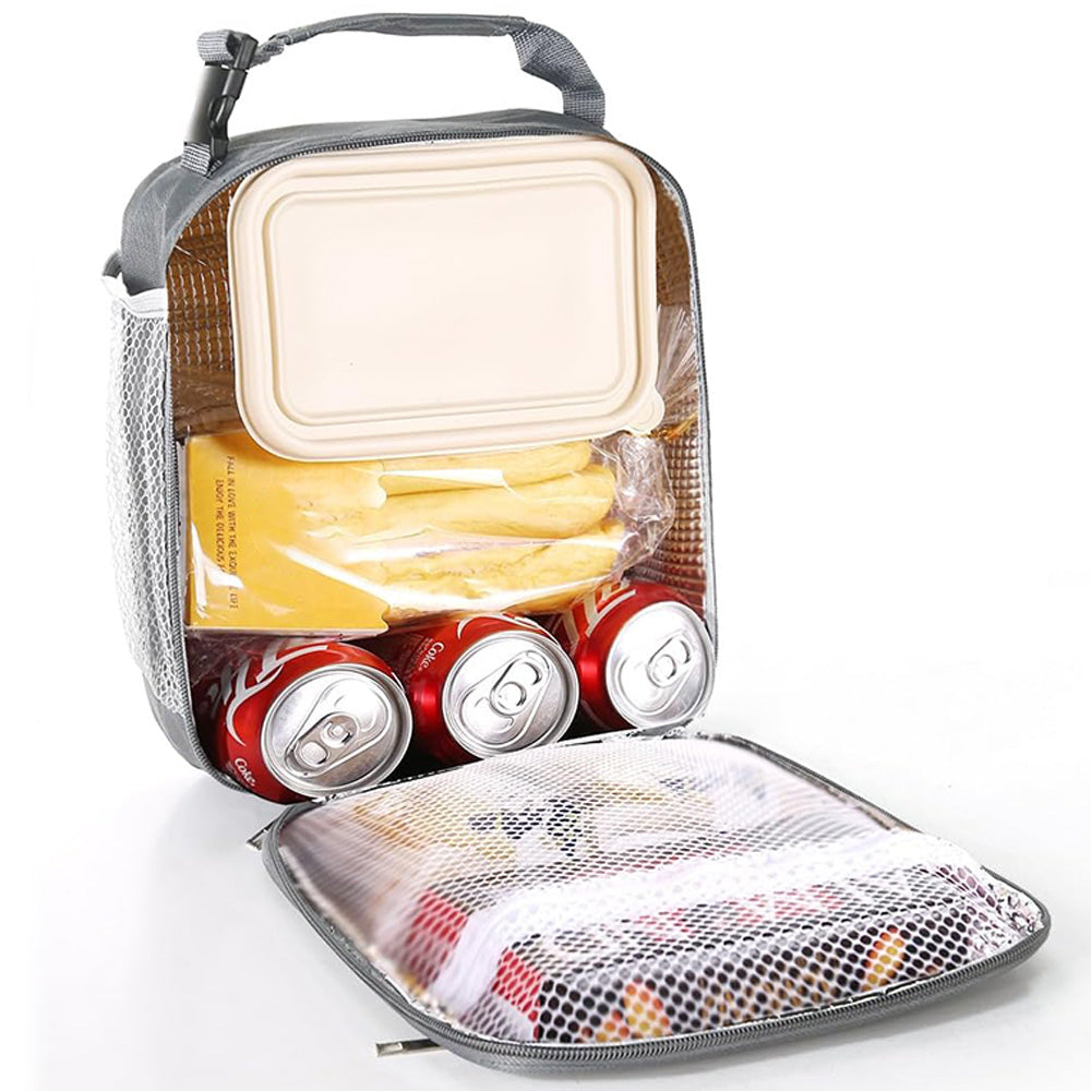 Large Capacity Insulated Lunch Bag Reusable Cooler Tote for Work Travel Picnic