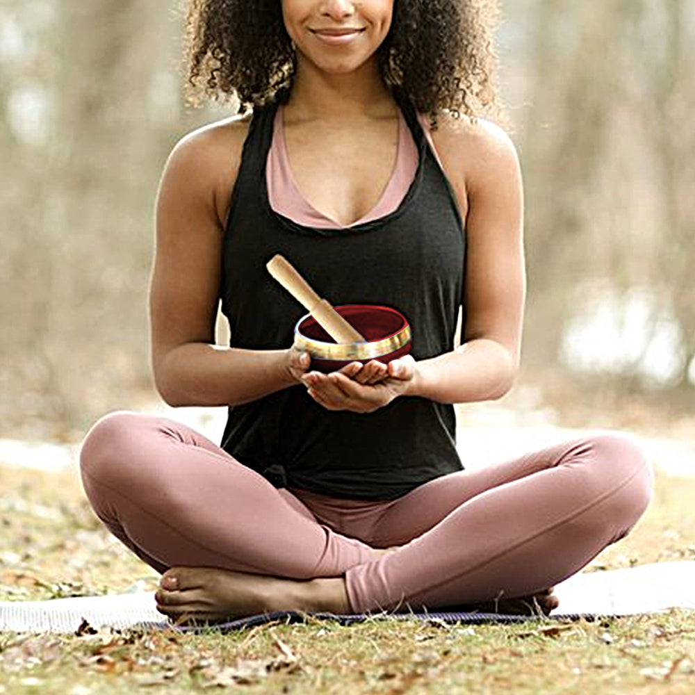 Tibetan Singing Bowl Set Meditation Sound Bowl for Yoga Sound Healing Meditation