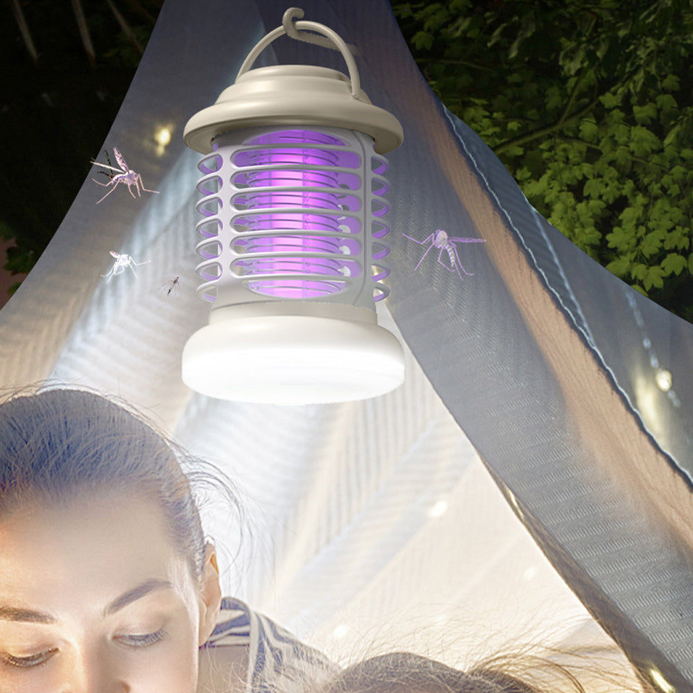 Portable Electric Mosquito Zapper Killer Lamp Trap for Indoor and Outdoor