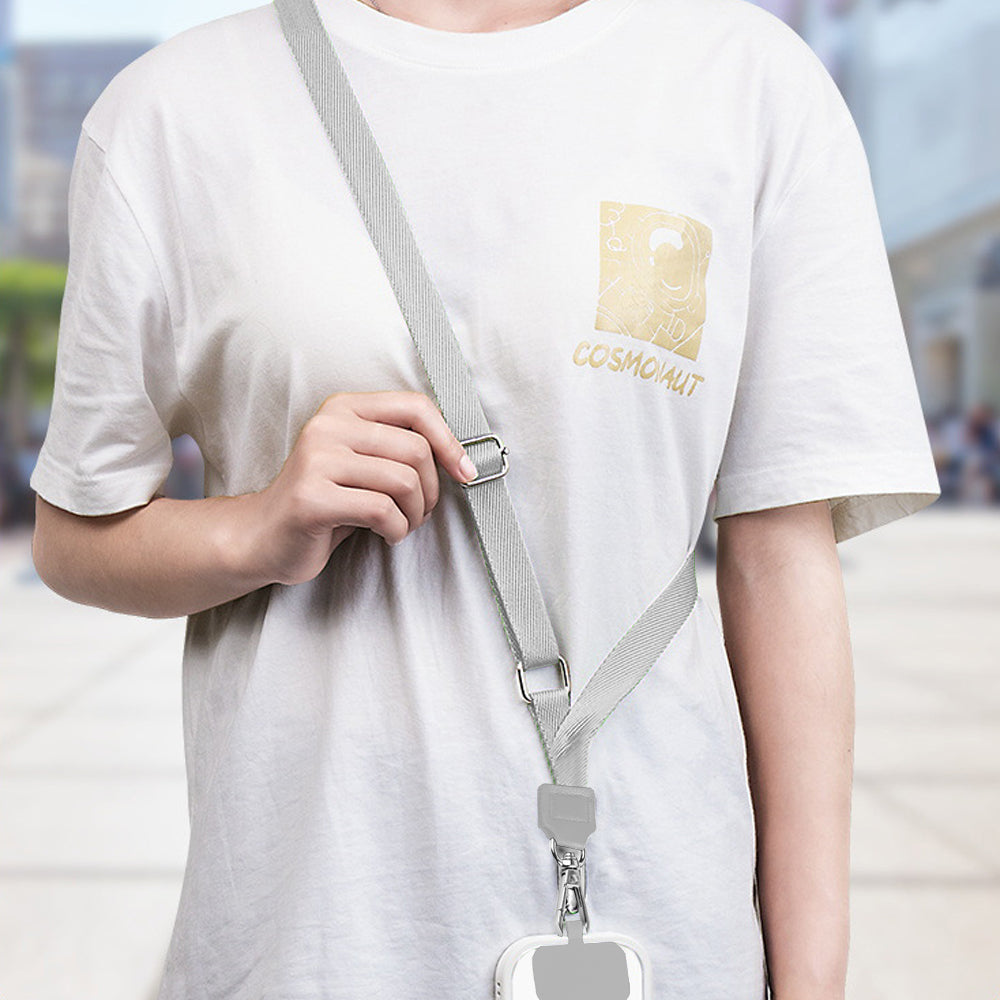 Universal Mobile Phone Lanyard Crossbody Hanging Neck Strap Spacer Anti-lost Rope
