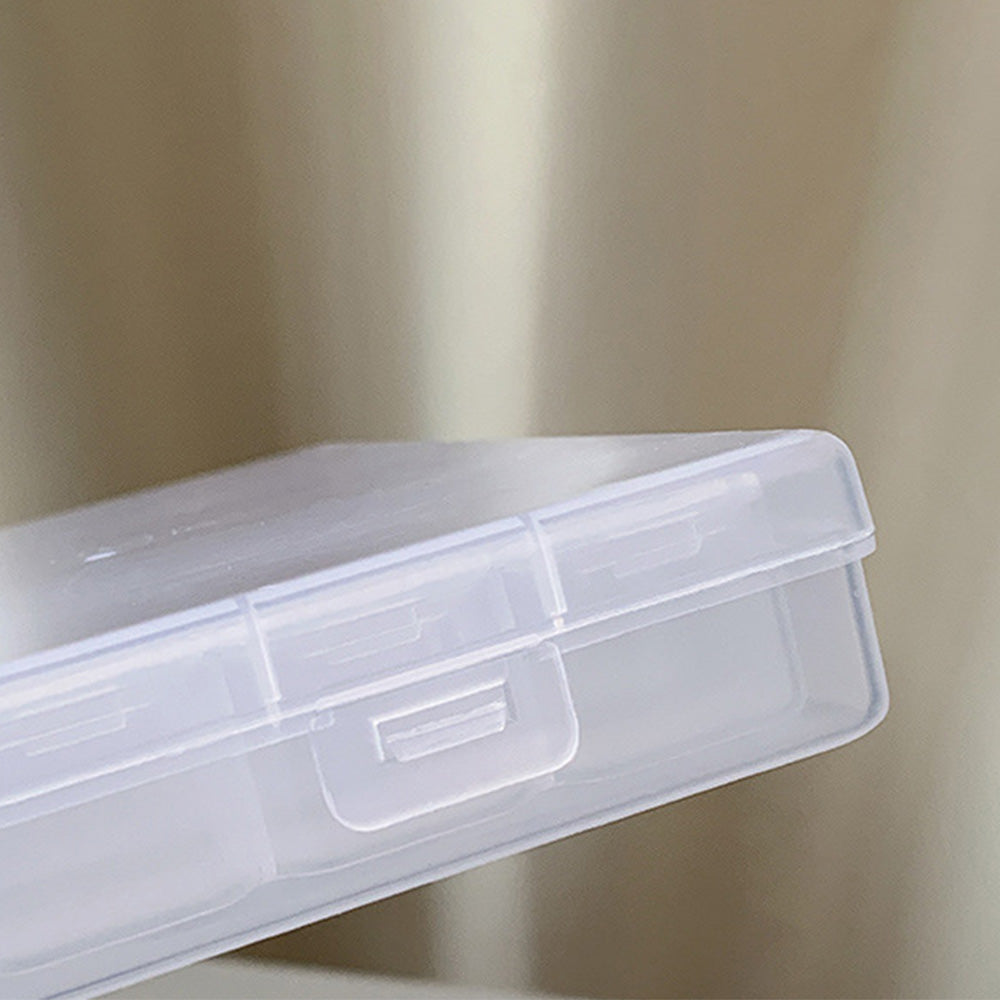 Grid Plastic Jewelry and Bead Storage Organizer Box for Crafts