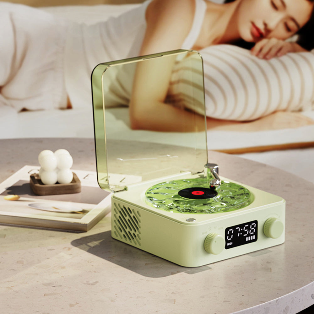 Waves Wireless Vinyl Player Bluetooth Speaker