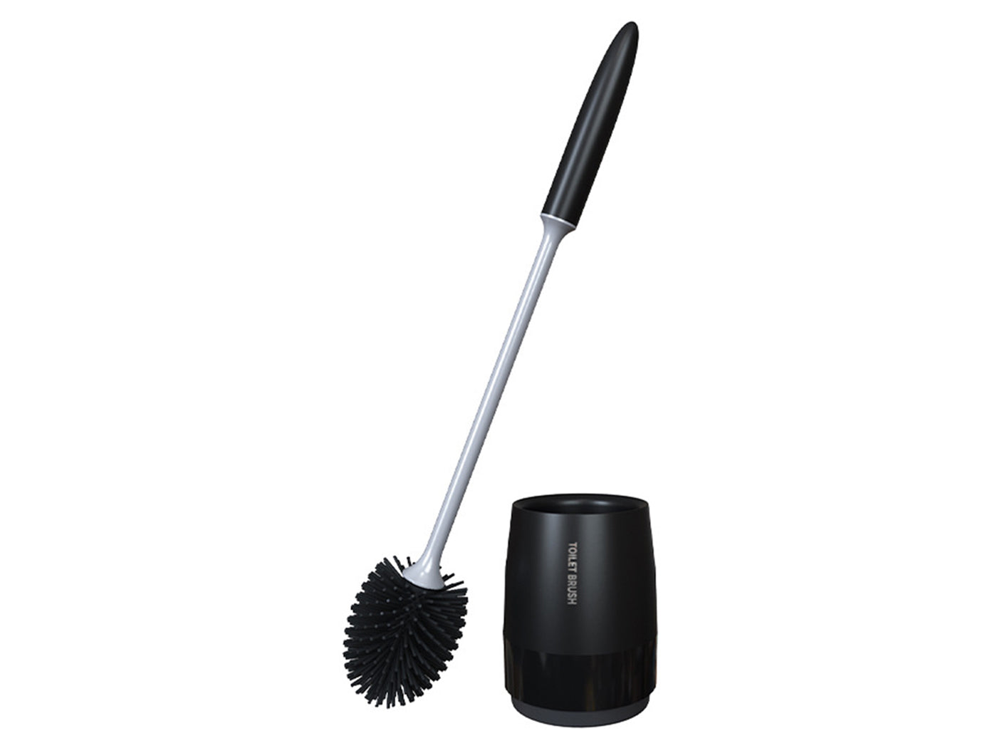 Toilet Brush with Quick Drying Holder