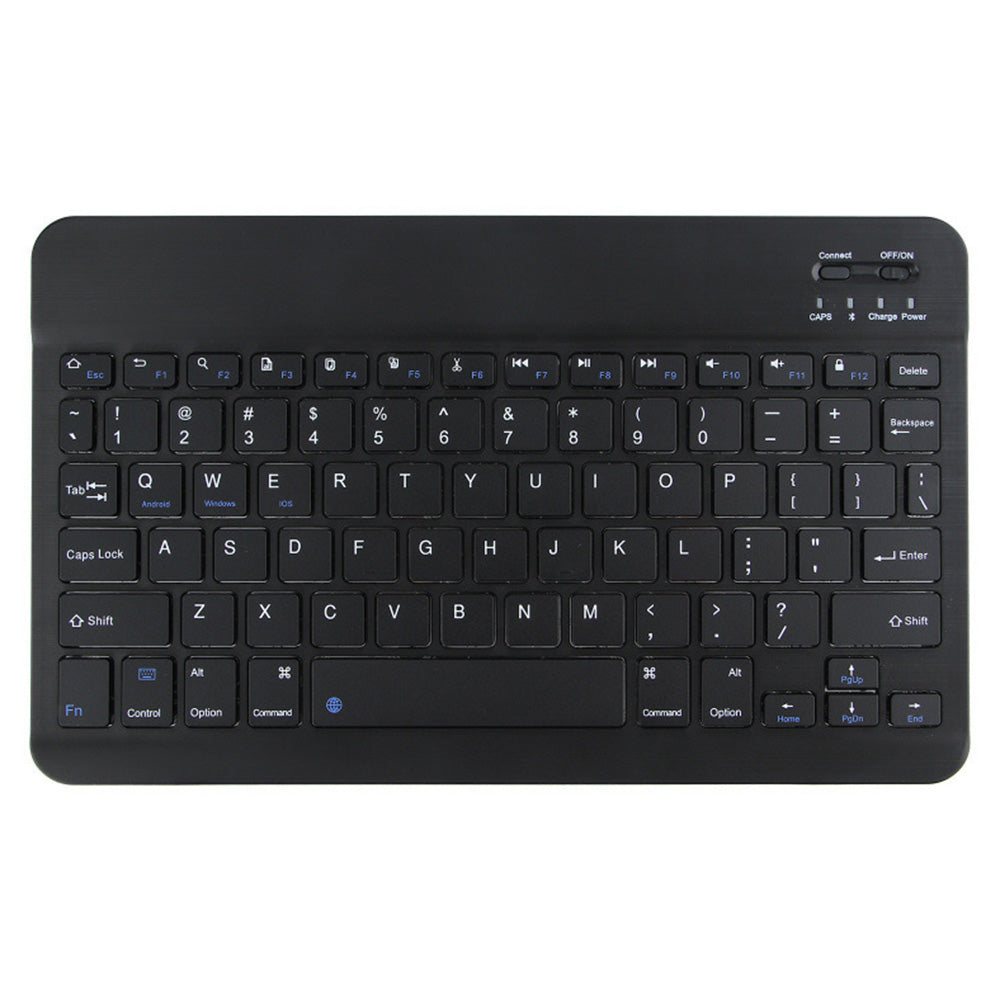Ultra-Slim Bluetooth Keyboard Portable Mini Wireless Rechargeable Keyboard For IOS Windows