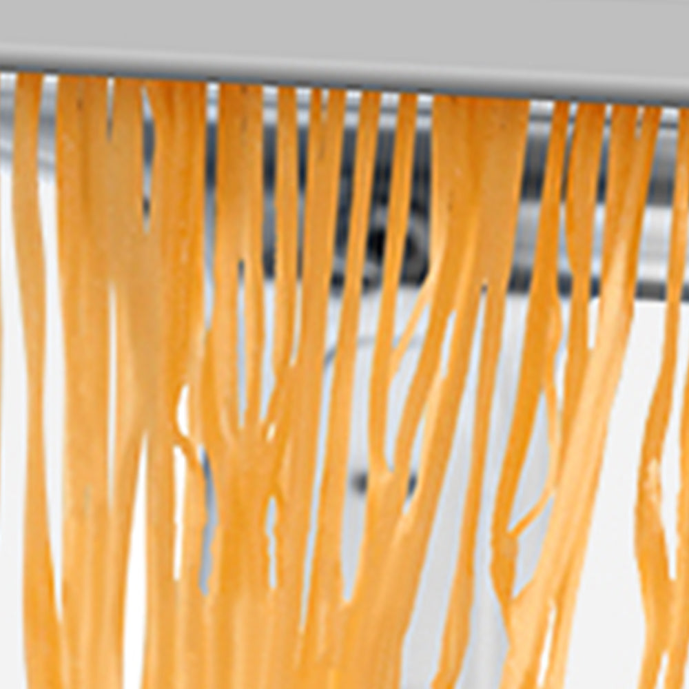 Stainless Steel Pasta Maker Machine with 6 Adjustable Thickness Settings For Spaghetti Fettuccine