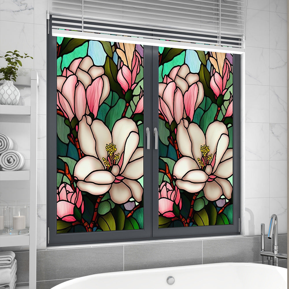 1 Sheet Static Cling Window Privacy Film Frosted Glass Window Sticker Window Covering Film