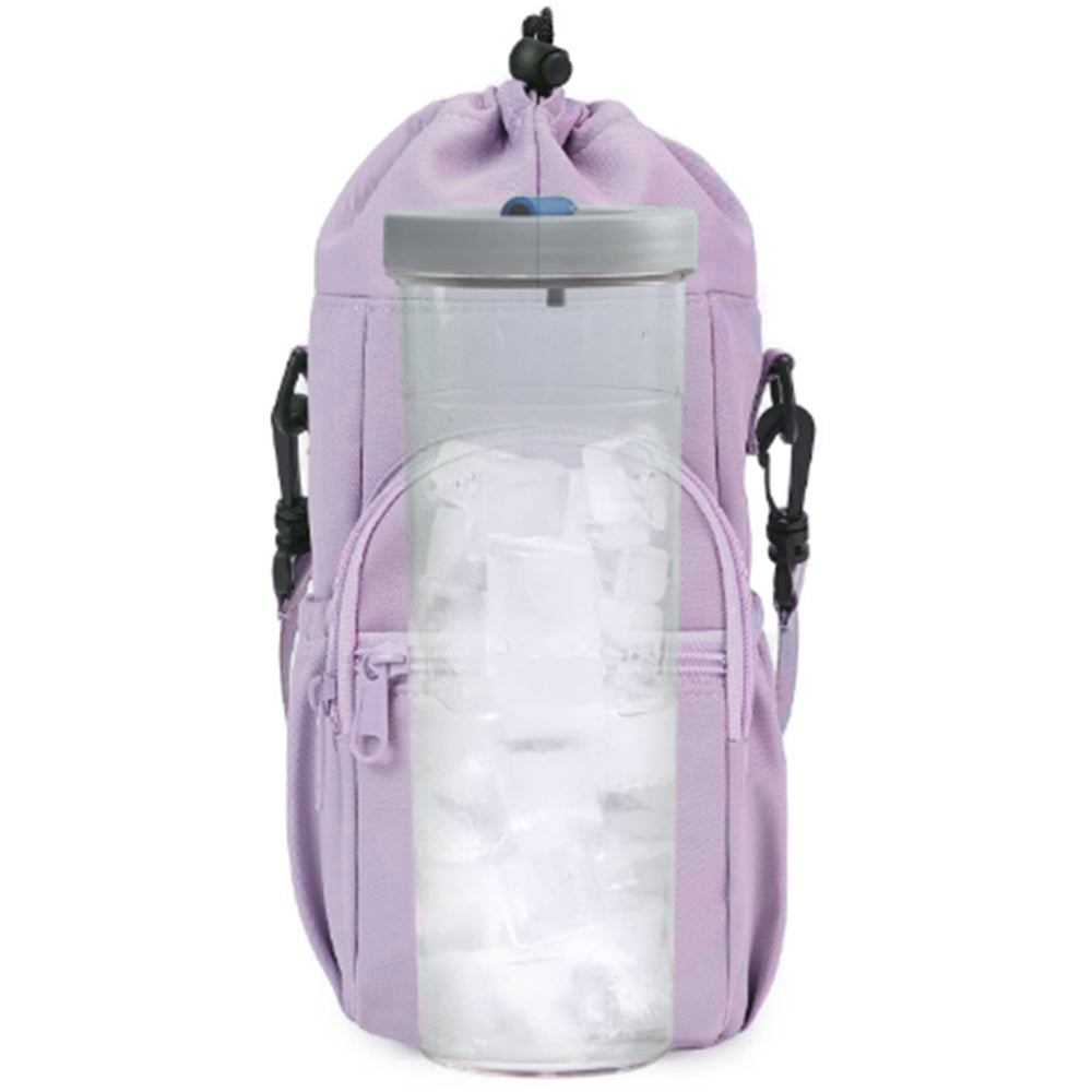 Water Bottle Sleeve with Adjustable Strap for 40oz Tumbler Cup Water Bottle