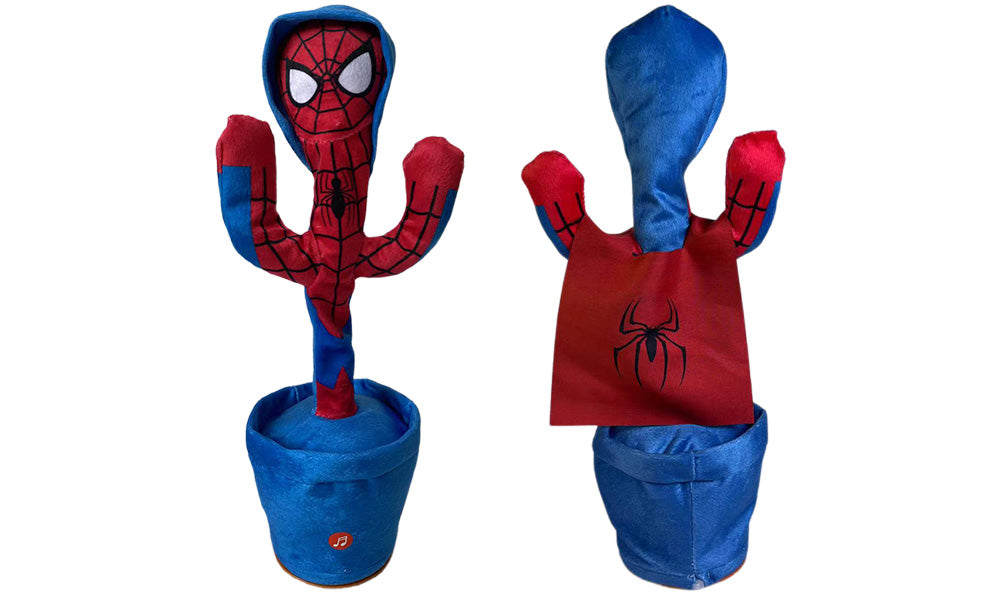 Dancing Superhero Inspired Cactus Plush Toy