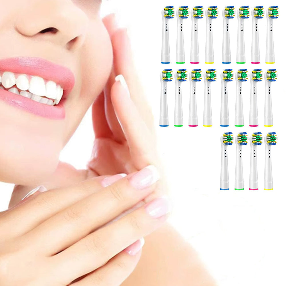 20Pcs Replacement Electric Toothbrush Heads for OralB D100 D3709 D12