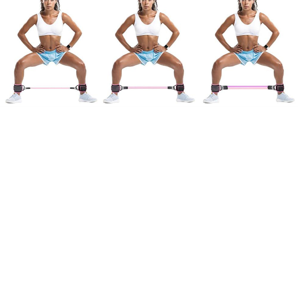 Ankle Resistance Bands With Cuffs TPE Booty Workout Equipment For Working Out
