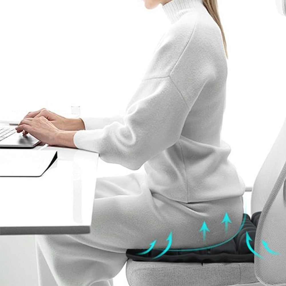 Air Cell Inflatable Seat Cushion 3D Airplane Seat for Office Chair Car Wheelchair