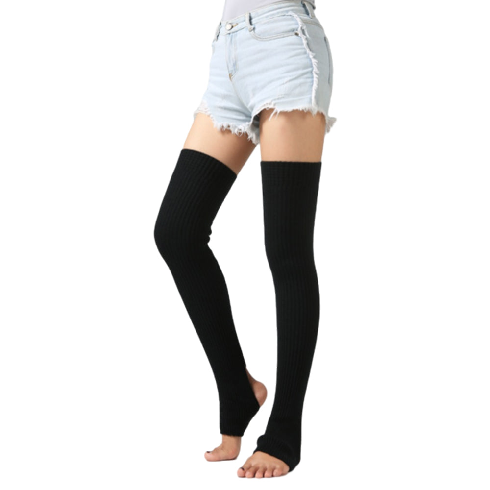 Women Knitted Over Knee Long Boot Stocking