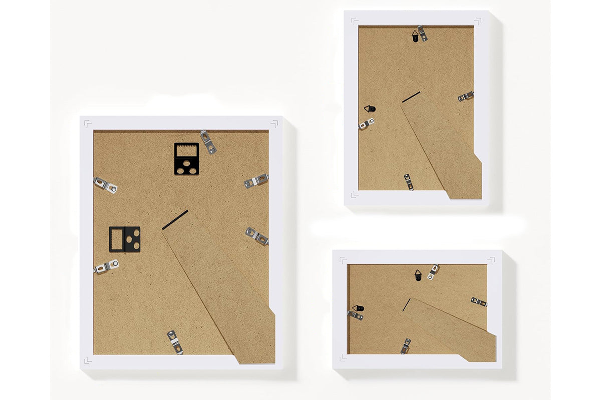 15 Piece Picture Frame Set Multi-size Collage Photo Frames for Wall or Tabletop Display