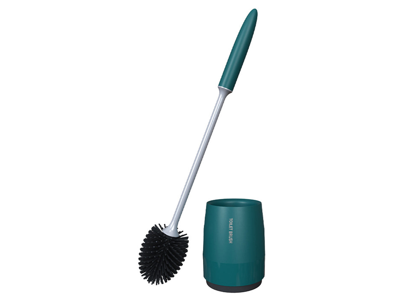 Toilet Brush with Quick Drying Holder