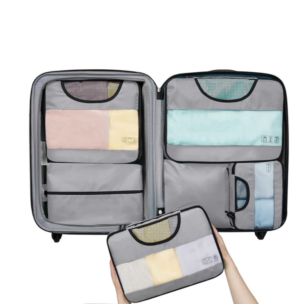 8Pcs Travel Luggage Packing Cube Compression Bags