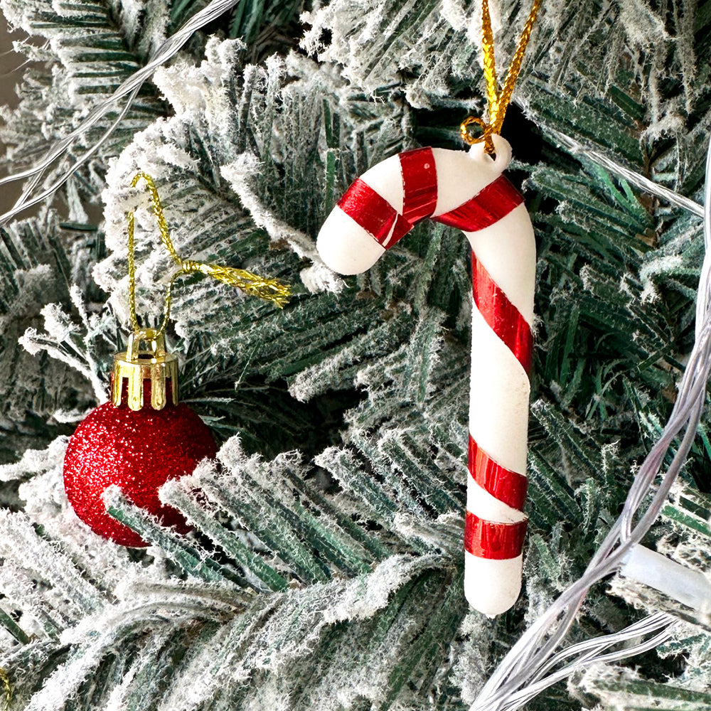 Christmas Ball Ornaments Christmas Tree Decoration-Red and Gold