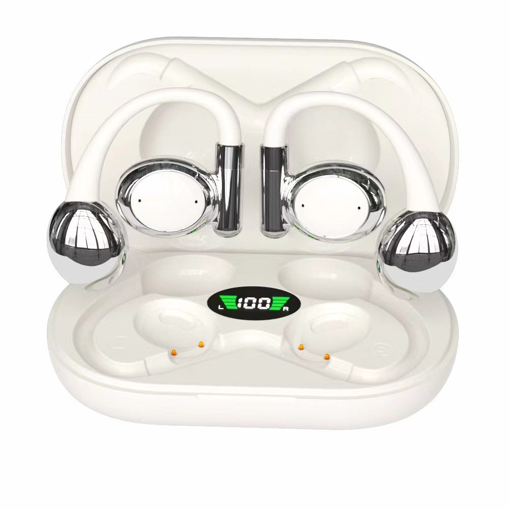Wireless Bluetooth 5.3 Open-Ear Earbuds with Charging Case Water-Resistant