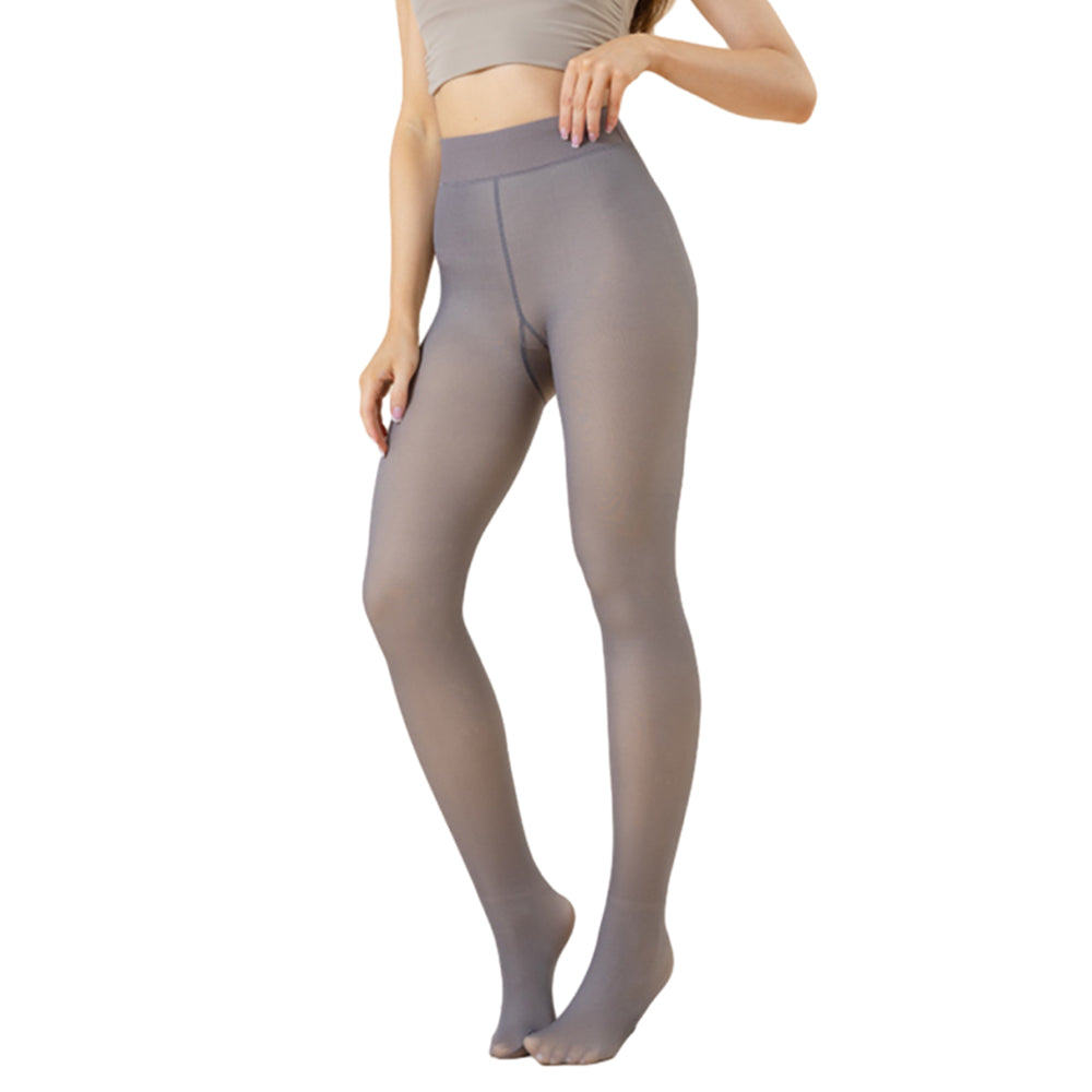 Women Thermal Lined Translucent Pantyhose Tights Stockings