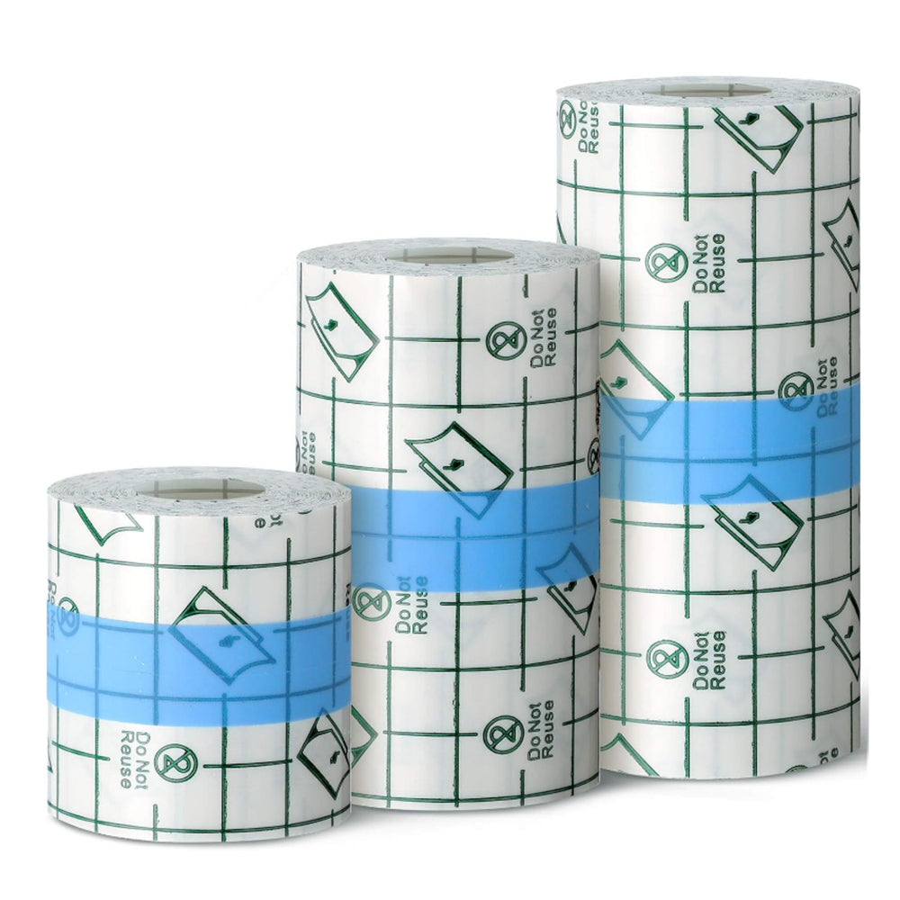 Water-resistant Transparent PU Film Dressing Roll Wound Adhesive Tape Bandage