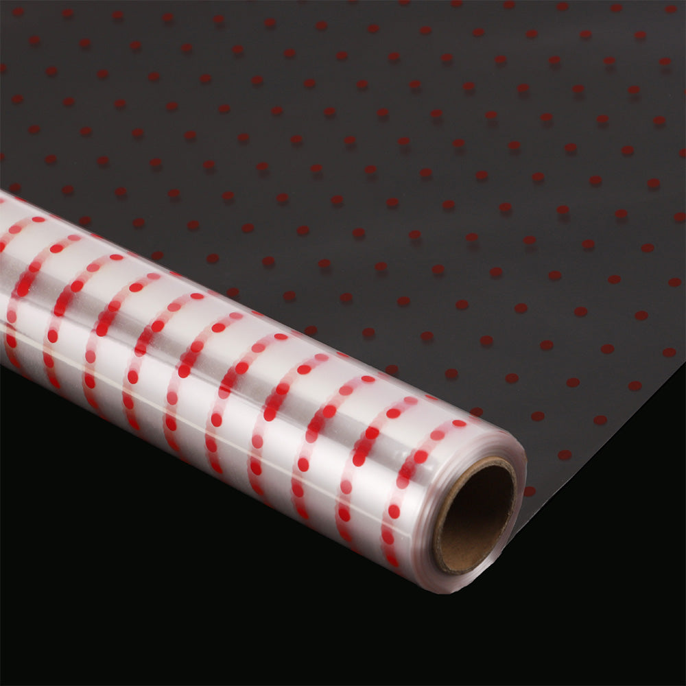 Clear Waterproof OPP Flower Bouquet Wrapping Paper Rolls