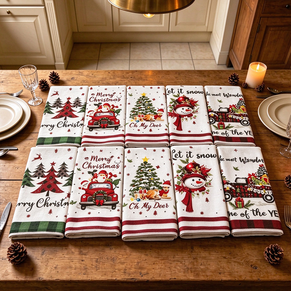 Microfibre Kitchen Tea Towels Dish Glass Cloths Towel