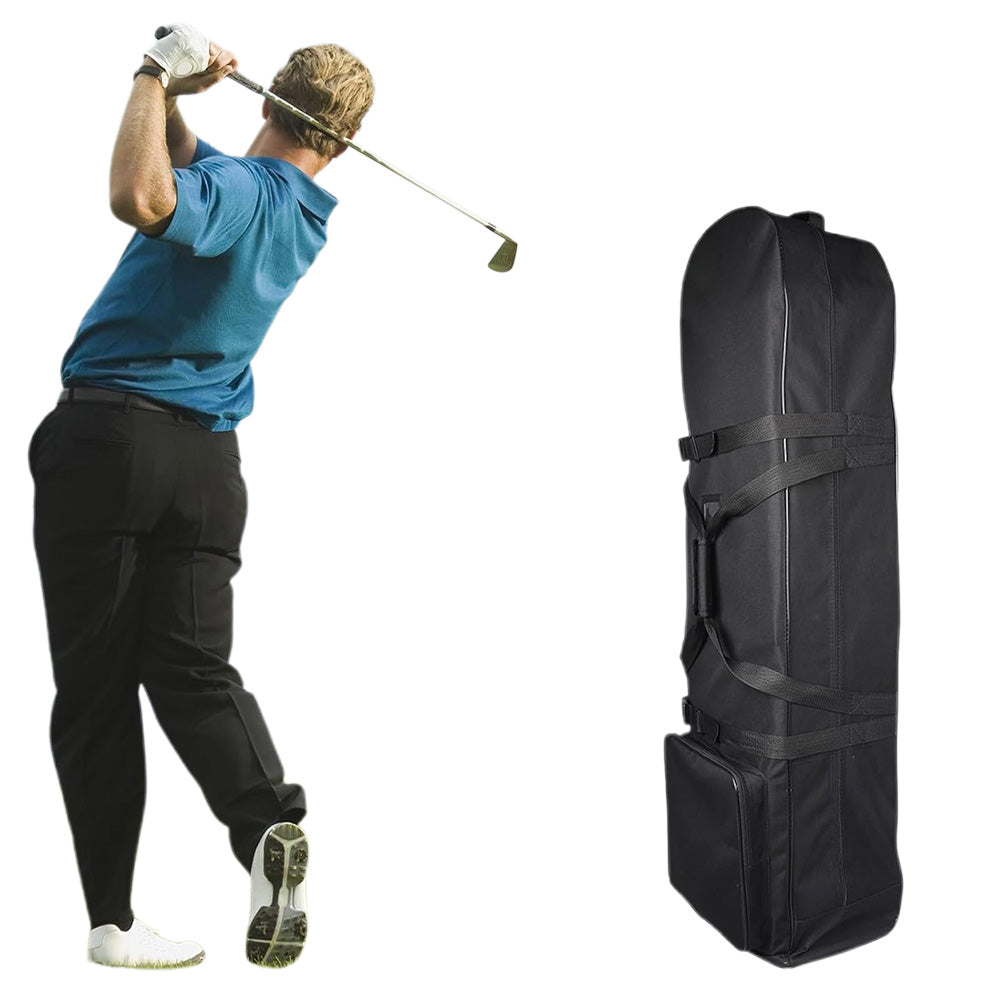 Golf Travel Bag 900D Oxford Cloth with Wheels Meets Airline Requirements