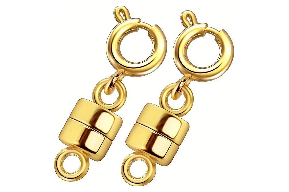 20-Piece Necklace Extender Set with Clasps for Jewelry and Bracelets