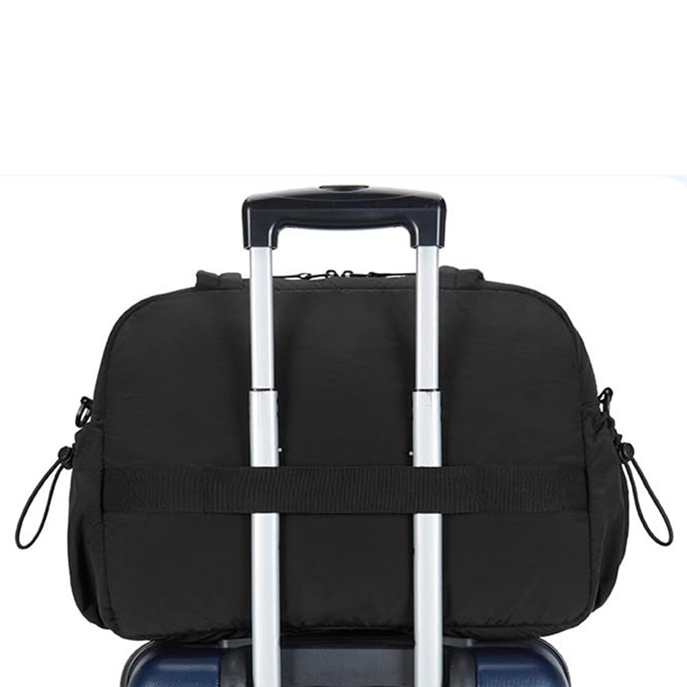 Womens Travel Gym Duffle Bag with Wet Pocket Carry-On Weekender